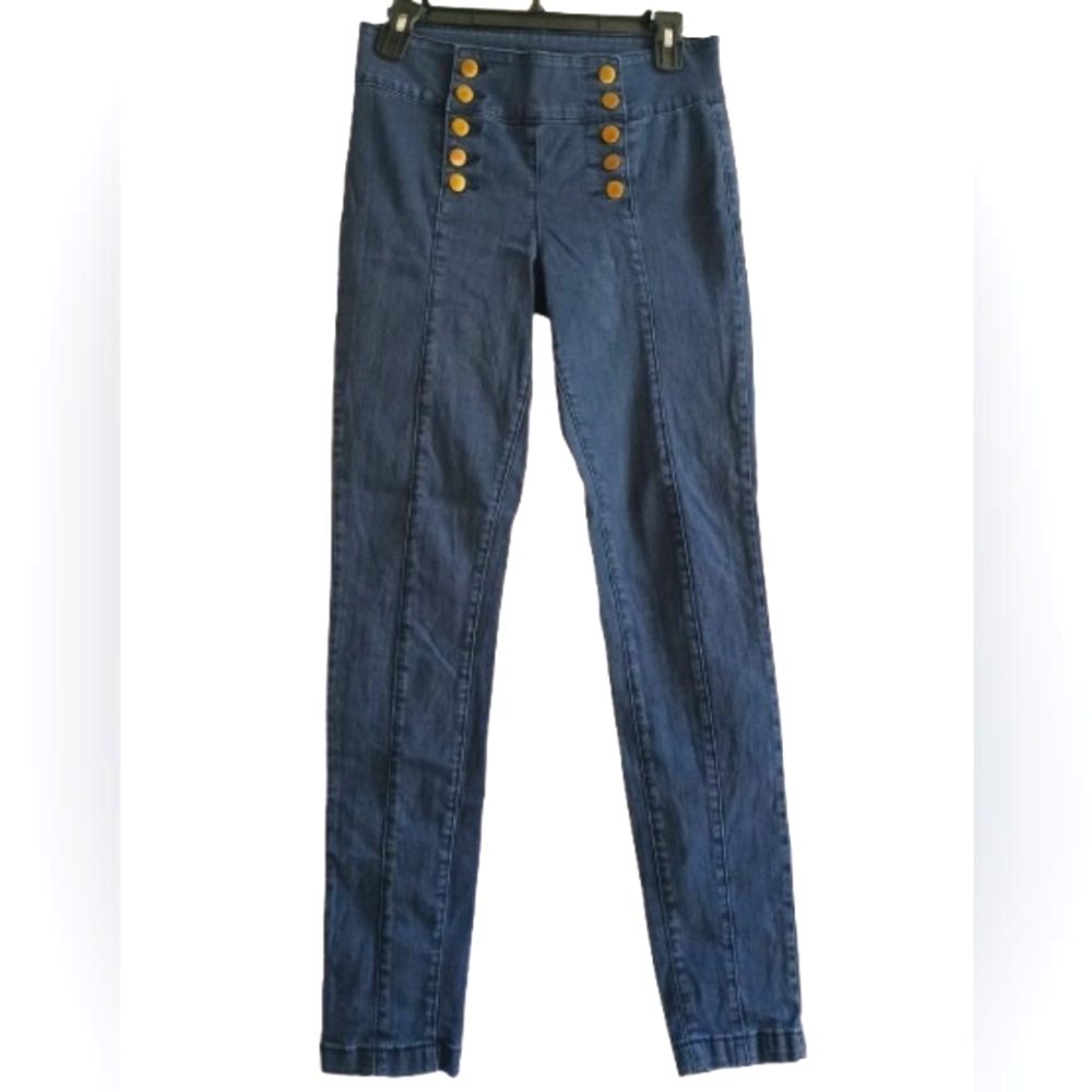 Vintage‎ Forever 21 Premium Denim Double Breasted Button Fly Jeans Y2K